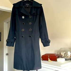 London Fog Black Trench